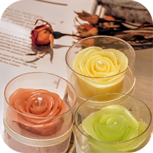 今日からできるSDGs「ローズキャンドルづくり」