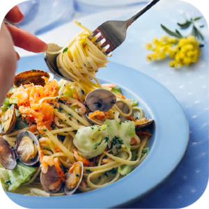 桜色に染まる、春のごちそうパスタ