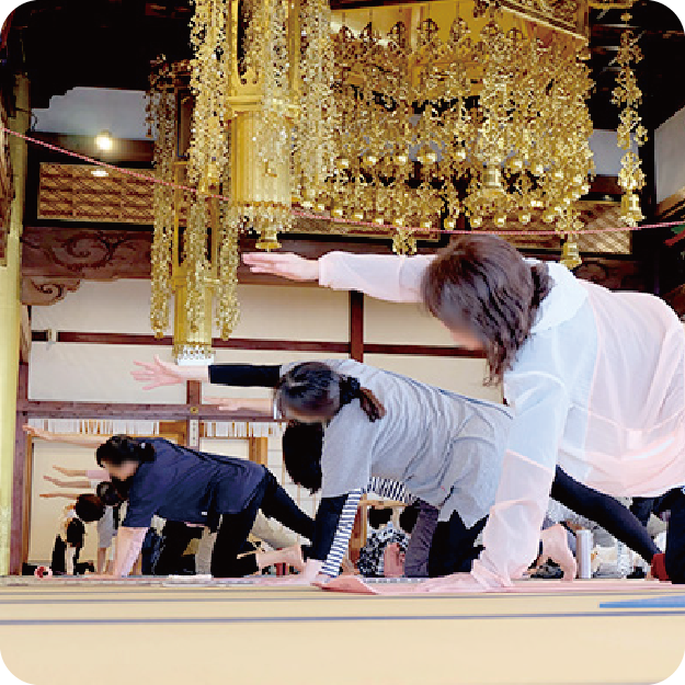 けんこう寺ヨガ in大宝寺